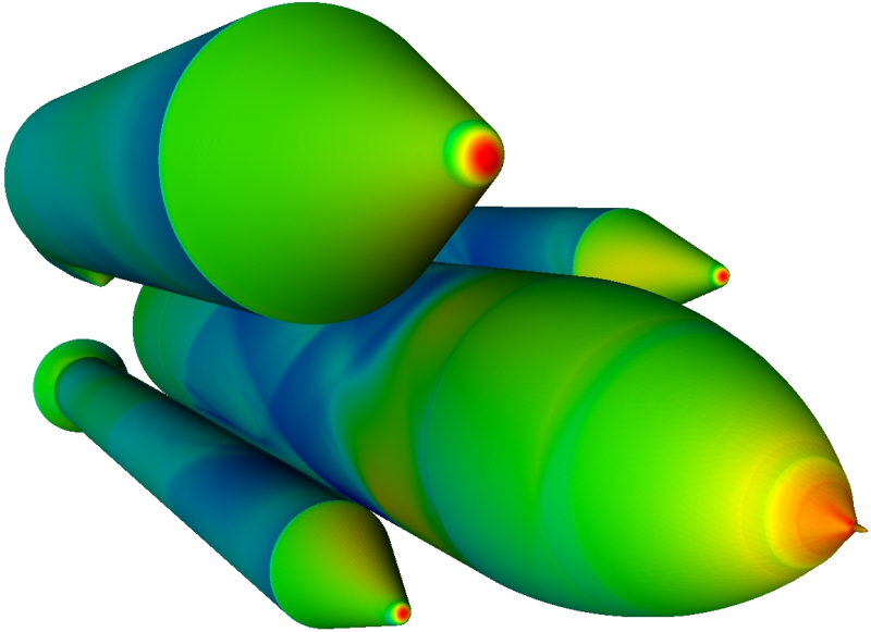 Simulation Of A Shuttle Derived Heavy Lift Vehicle - Rocket (800x581)