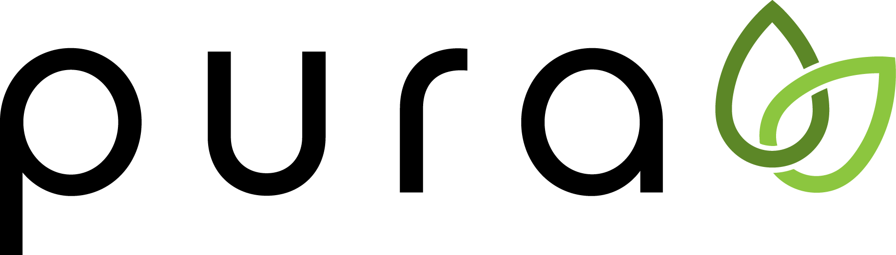 Pura Protein Shakes, Protein Powders, Superfoods, Organic - Health Food Companies Logo (1838x524)