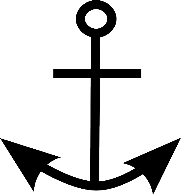 Anchor Png - Simbol Jangkar (592x640)