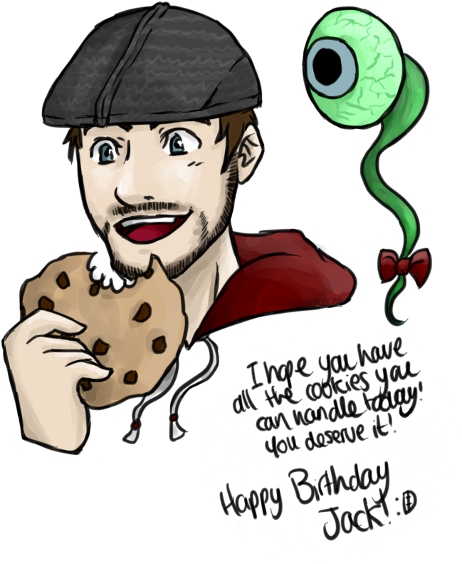Happy Birthday Jacksepticeye By Doodleroochu - Matthias And Jacksepticeye Finish My Sentence Fanart (700x900)