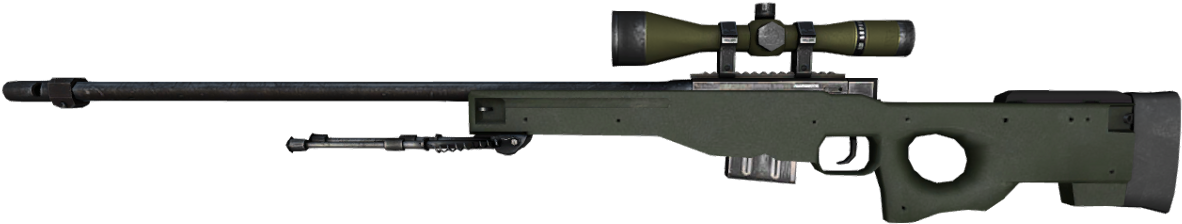 Sniper Csgo Gun Awp Sniperrifle - Awp Man O War Png (1200x240)