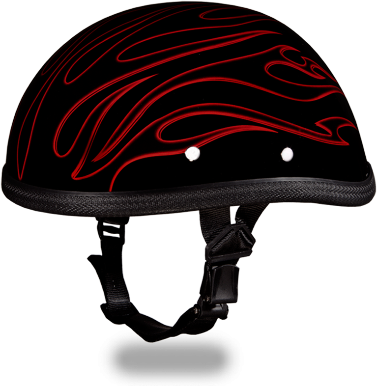 Eagle- W/ Red Flames - Bicycle Helmet (1000x1000)