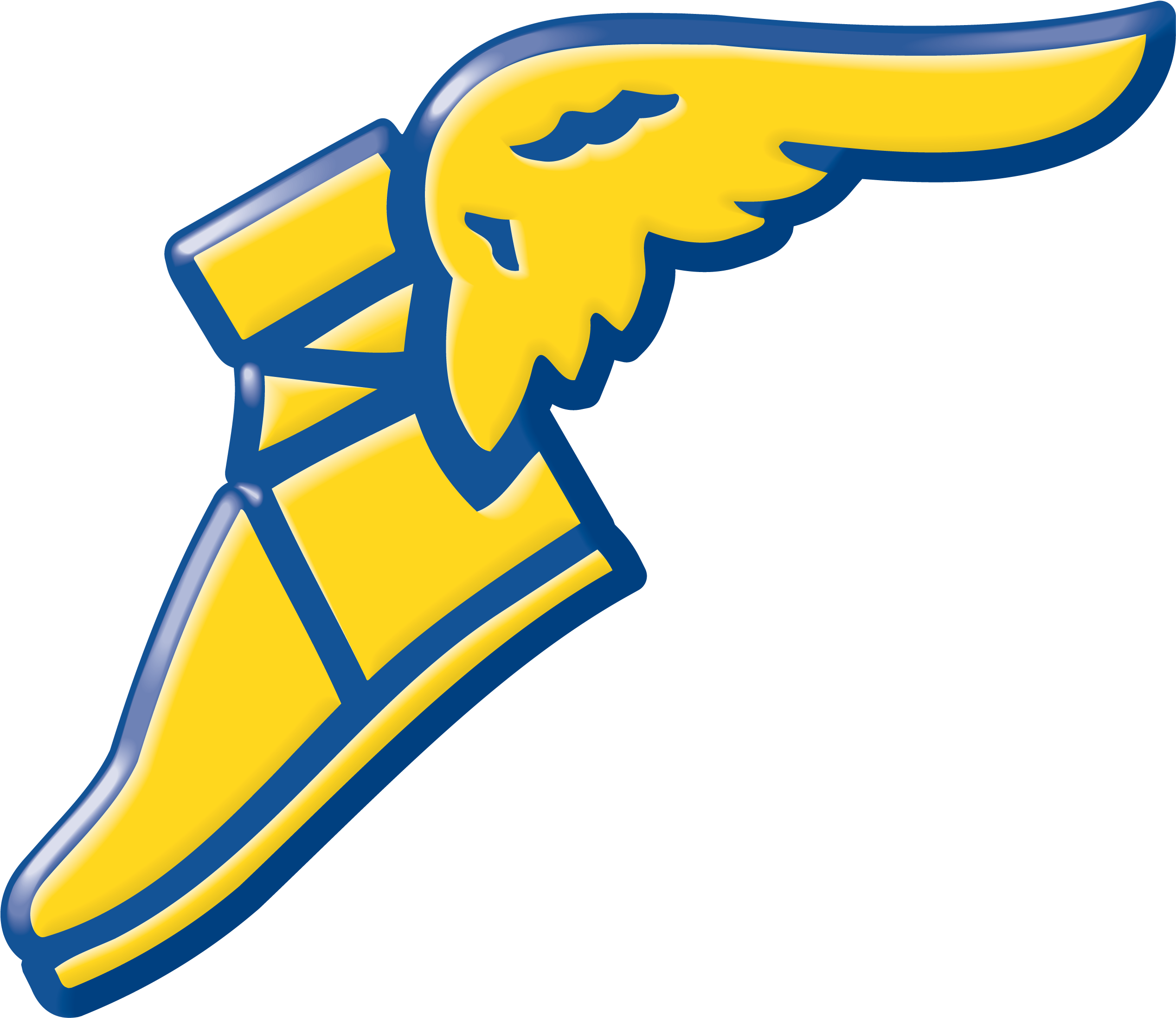 Shoe With Wings Logos Free Download Best Shoe With - Goodyear Tire And Rubber Company (3000x2667)