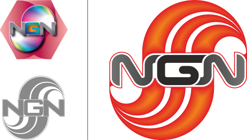 My Decision Uses More Smooth Letter Lines, Like A Track - Ngn (499x283)