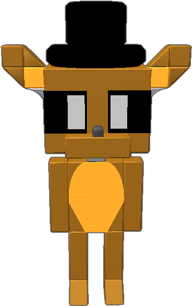 Fredbear But What Happened To His Eyes - Illustration (768x768)