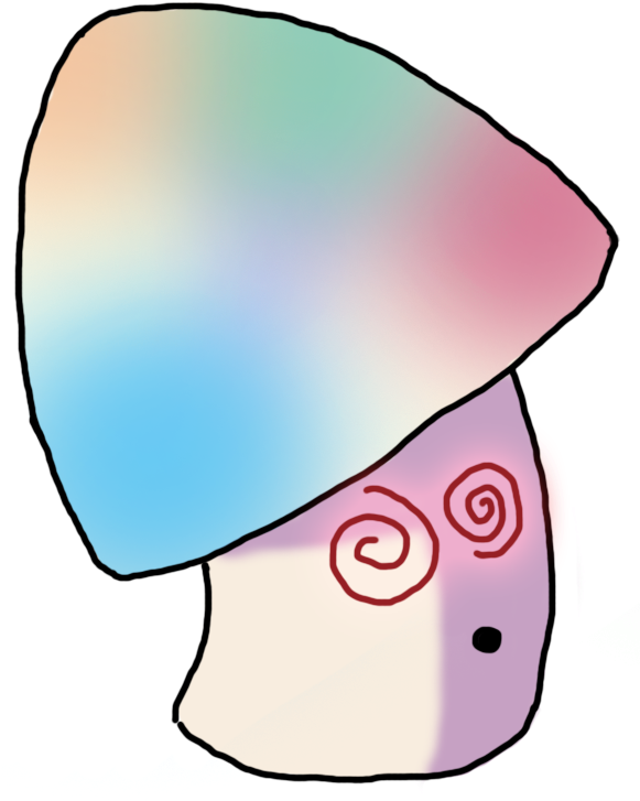 Plant Vs Zombie Shrooms - Plants Vs Zombies Hypno Shroom (580x741)