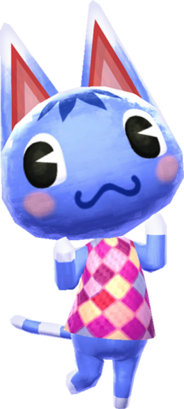 Acnl Cute Villagers - Animal Crossing Rosie (269x598)