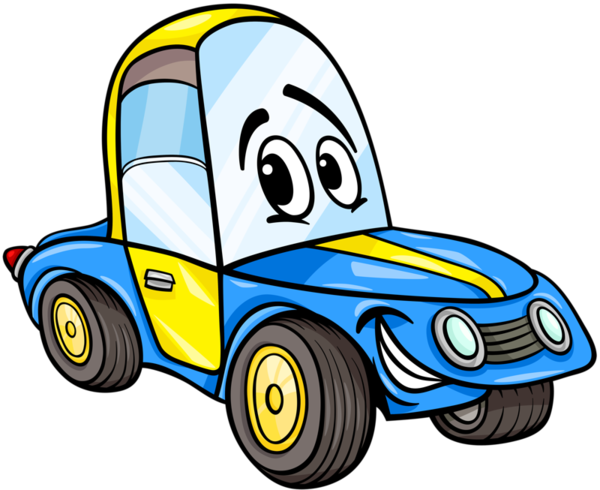 Funny Cars - Mazes For Preschoolers: Brain Tickling Mazes And Simple (600x490)