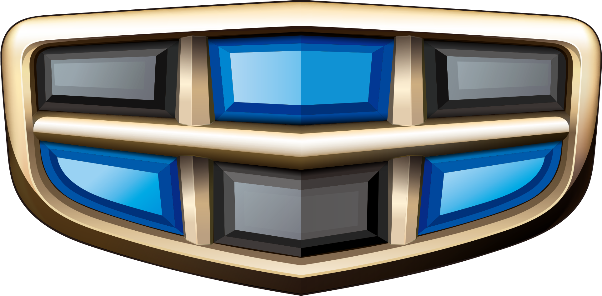 Geely - Autos Geely Logo (2000x1010)