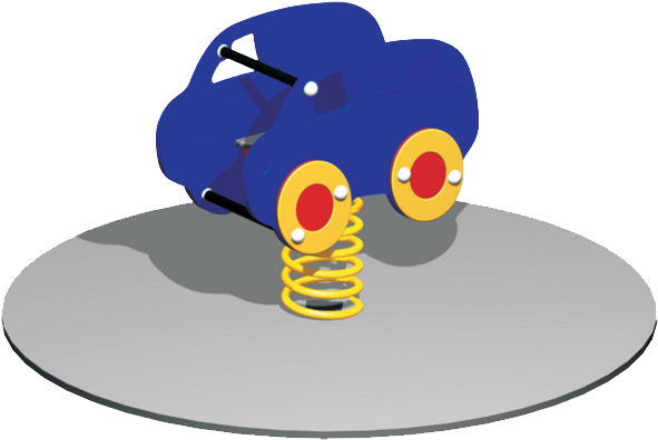 Polyspringer Minivan Sit-in Springer - Monster Truck (591x591)