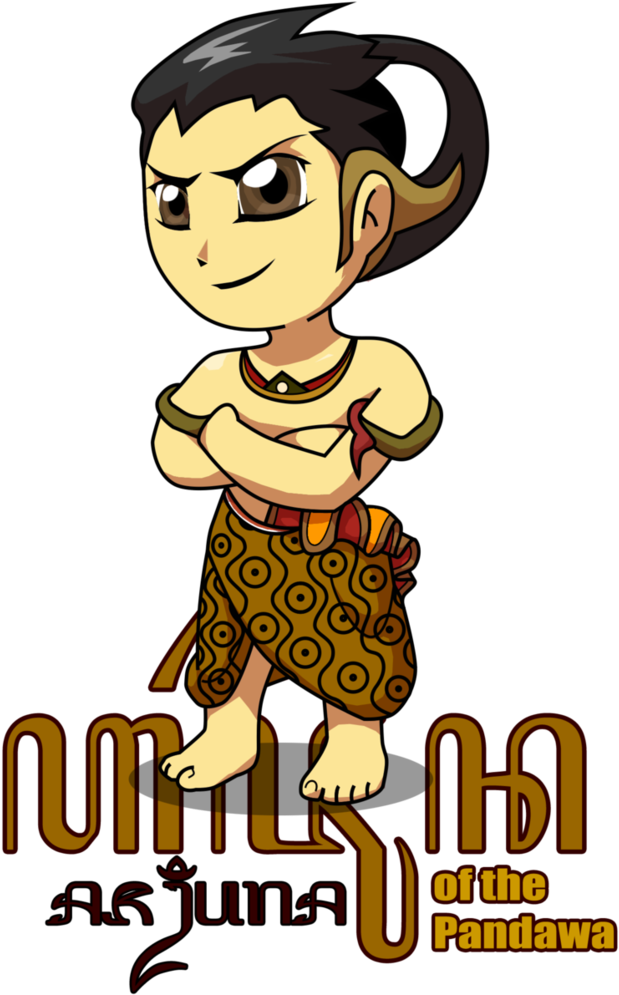 Top Gambar Kartun Wayang Lucu Top Gambar Kartun Arjuna 752x1062 Png Clipart Download