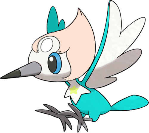 I Love The New Bird Pokémon - Sun And Moon Bird Pokemon (500x446)