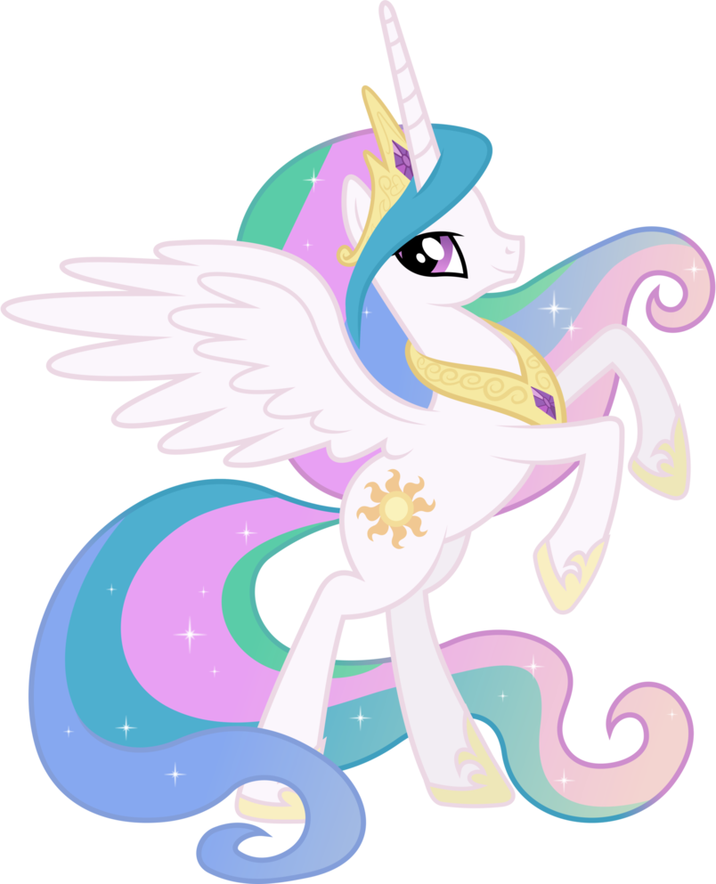 Princess Celestia Posing By 90sigma - Celestia Pony (804x993)