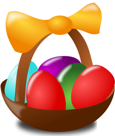 Easter Egg Cream - Easter Egg Basket Clip Art (500x500)