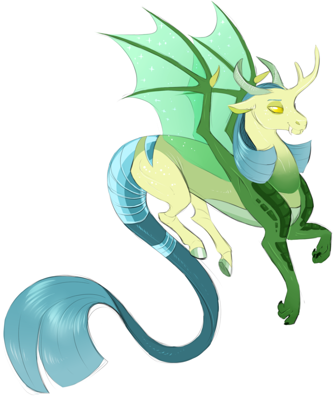 Vindhov, Digital Art, Fangs, Horns, Hybrid, Hybrid - Illustration (800x841)