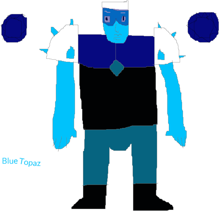 Blue Topaz By Hopediamond3 - Illustration (894x894)