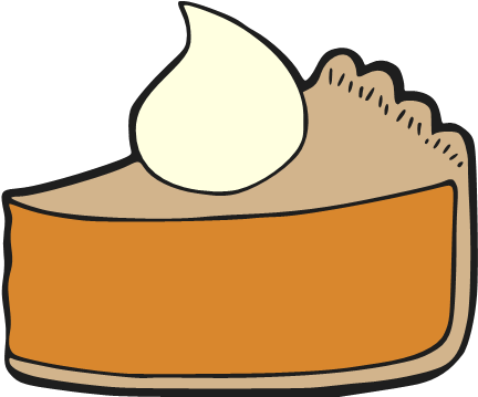 Beautiful Pumpkin Pie Cartoon Beanie S Tag You Re It - Coloring Book (456x382)