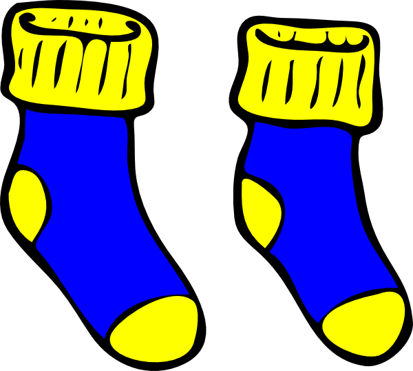 Sock Clipart - Clip Art (600x539)