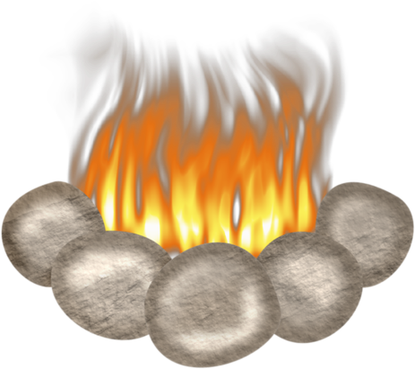 Camp Fire - Bonfire (500x469)
