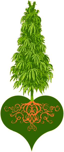 Ain't Evolution Grand Where Todays Weed Began - Weed Plant Art (258x607)