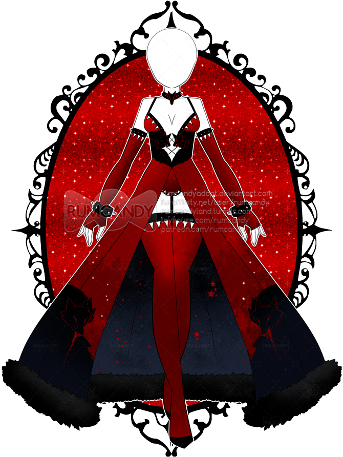 Carnivorous Wolves Outfit R208 - Bride Of Frankenstein Freddy Krueger Jason Dolls Art (750x900)