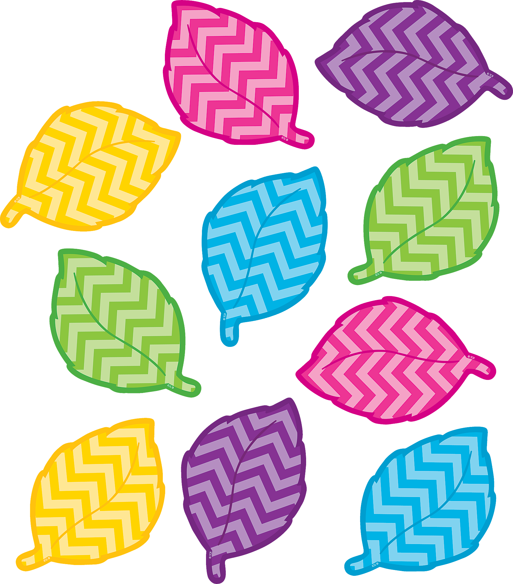 Chevron Leaves Accents - Chevron Leaves Accents (1758x2000)