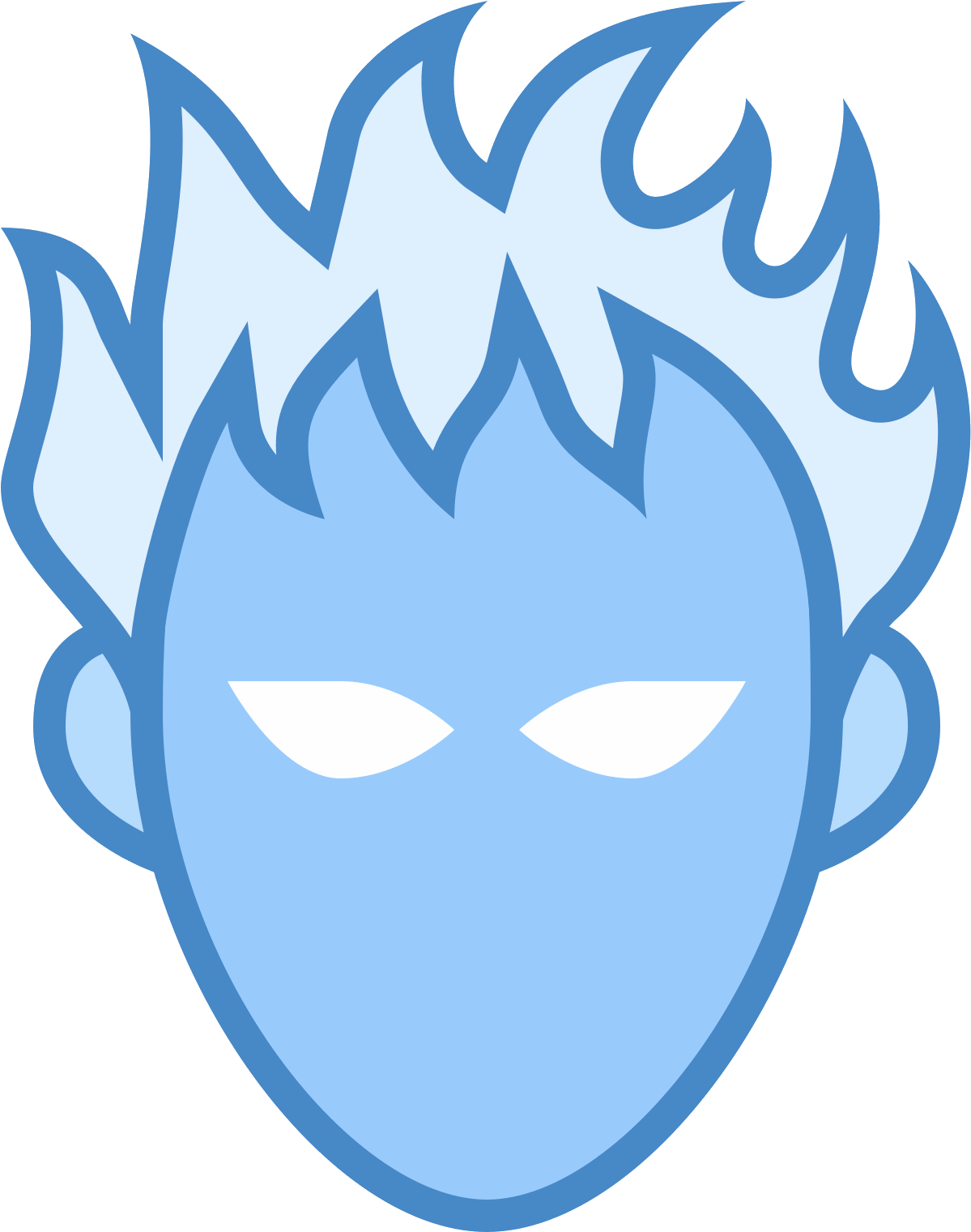 Human Torch Icon - Icon (1600x1600)