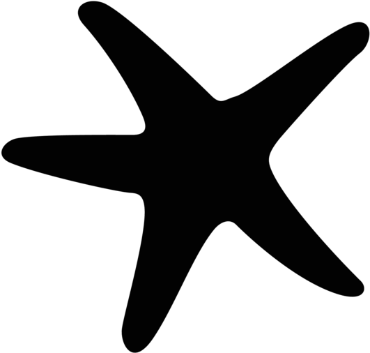 Clx Starfish Rgb Black Eps - Bank (960x960)