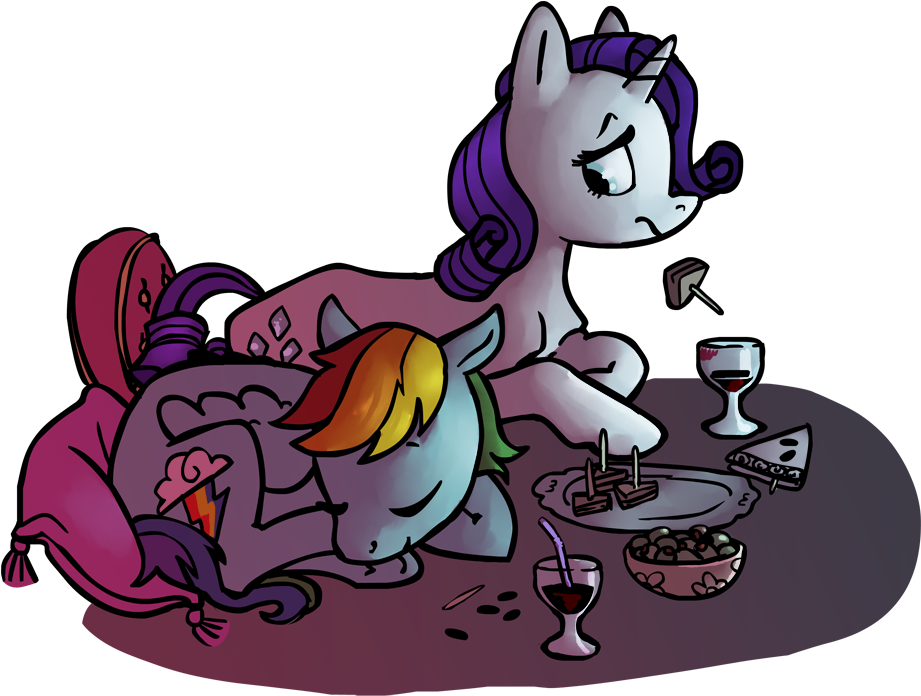 Spectralunicorn, Backwards Cutie Mark, Eyes Closed, - Cartoon (1000x753)