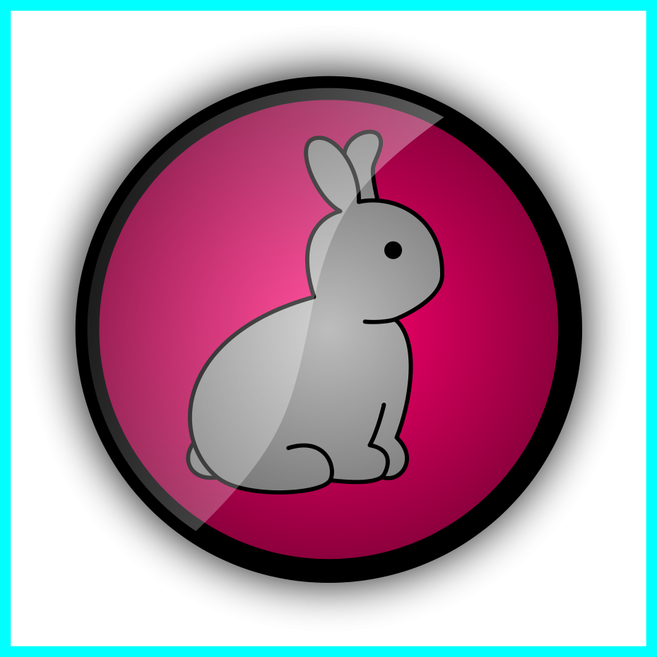 Inspiring Easter Day Bunny Rabbit Clipart Vector Clip - Clip Art (930x930)