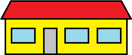 Bungalow - - Semi Detached House Clipart (700x350)