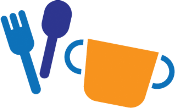 Feeding Utilities - Kartun Piring Dan Sendok Png (647x502)