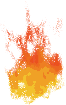 Flame Gif Transparent - Transparent Background Fire Gif (489x489)