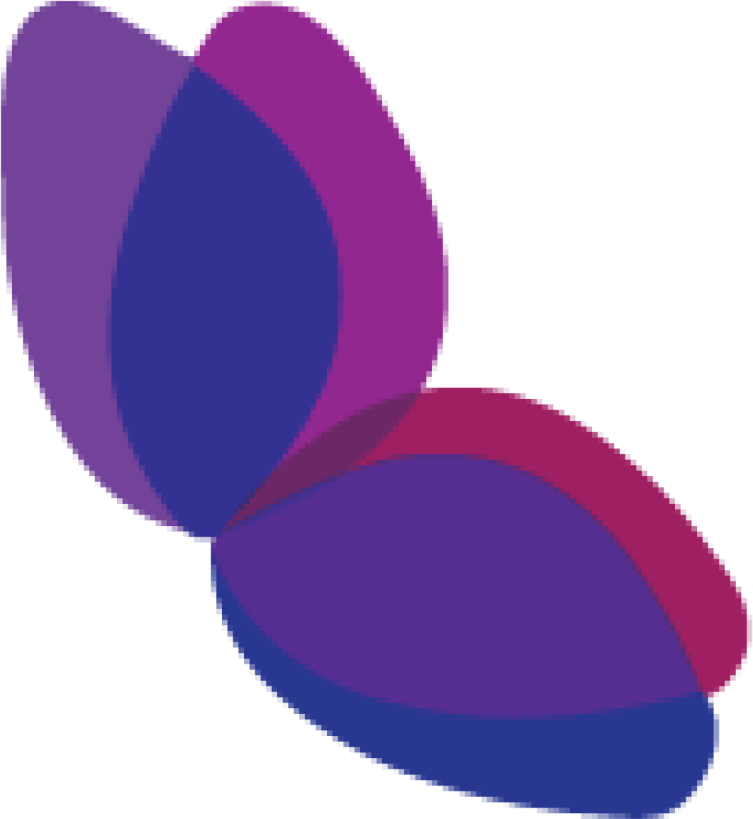 Converse Psychological Associates, Llc - Butterfly Logo Transparent (1200x1285)