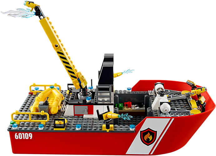 Fire Boat - Lego 60109 City Fire Boat (800x600)