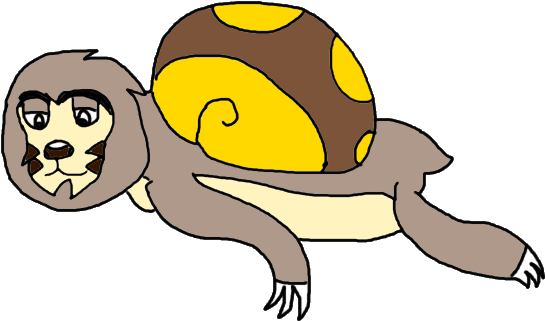 Snail Sloth By Kallytoonsstudios - Snail Sloth By Kallytoonsstudios (602x357)