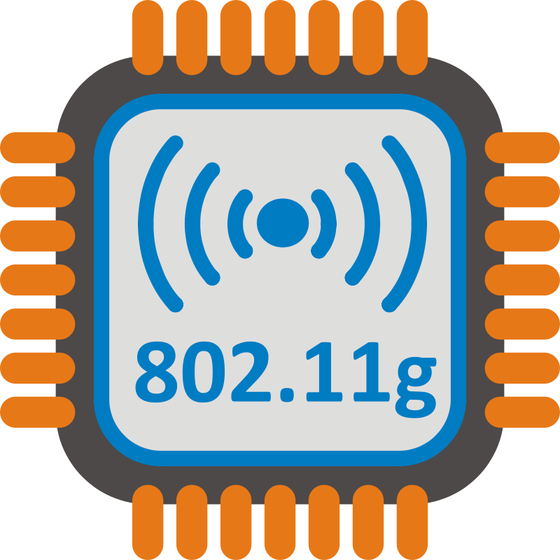 Free Wifi - Chipset Clipart (800x800)