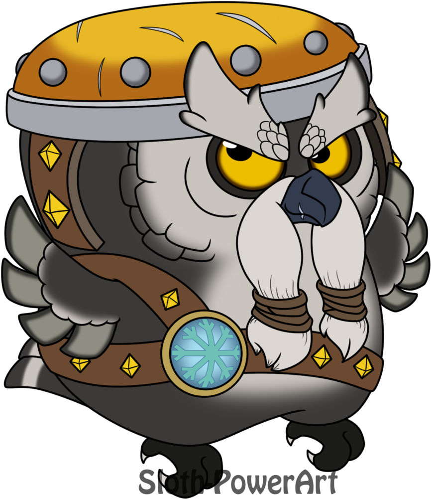 Metal Head Owl By Sloth-power - Owl (1024x1024)