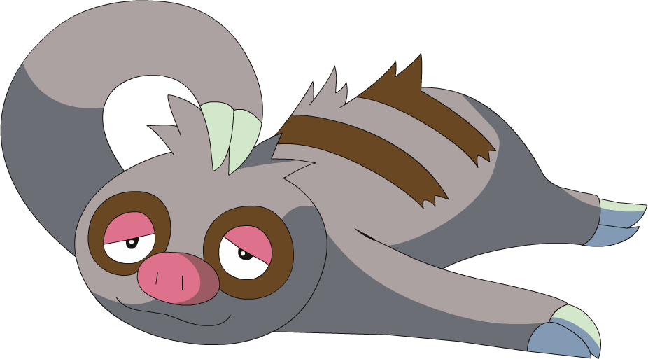 287slakoth Ag Anime - Pokemon Slakoth (926x513)