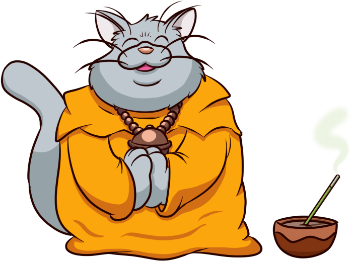 Meowditation By Sloth-power - Dragon Quest Monsters (750x750)