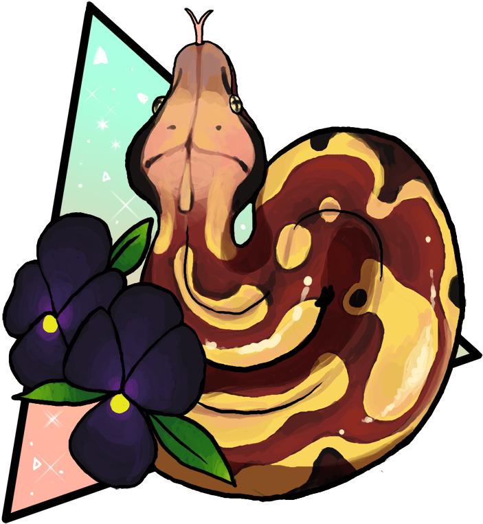 Magical Blood Python By Sloth-bug - Illustration (792x840)