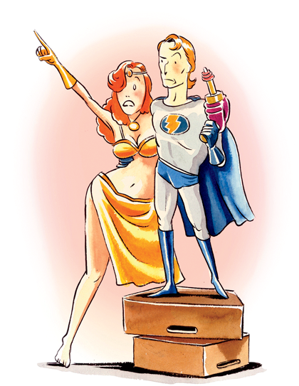 Man-maker - Cartoon (473x583)