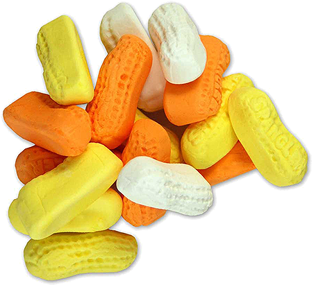 Candy Corn Flavored Marshmallow Circus Peanuts - Flavor Is Circus Peanuts (500x500)