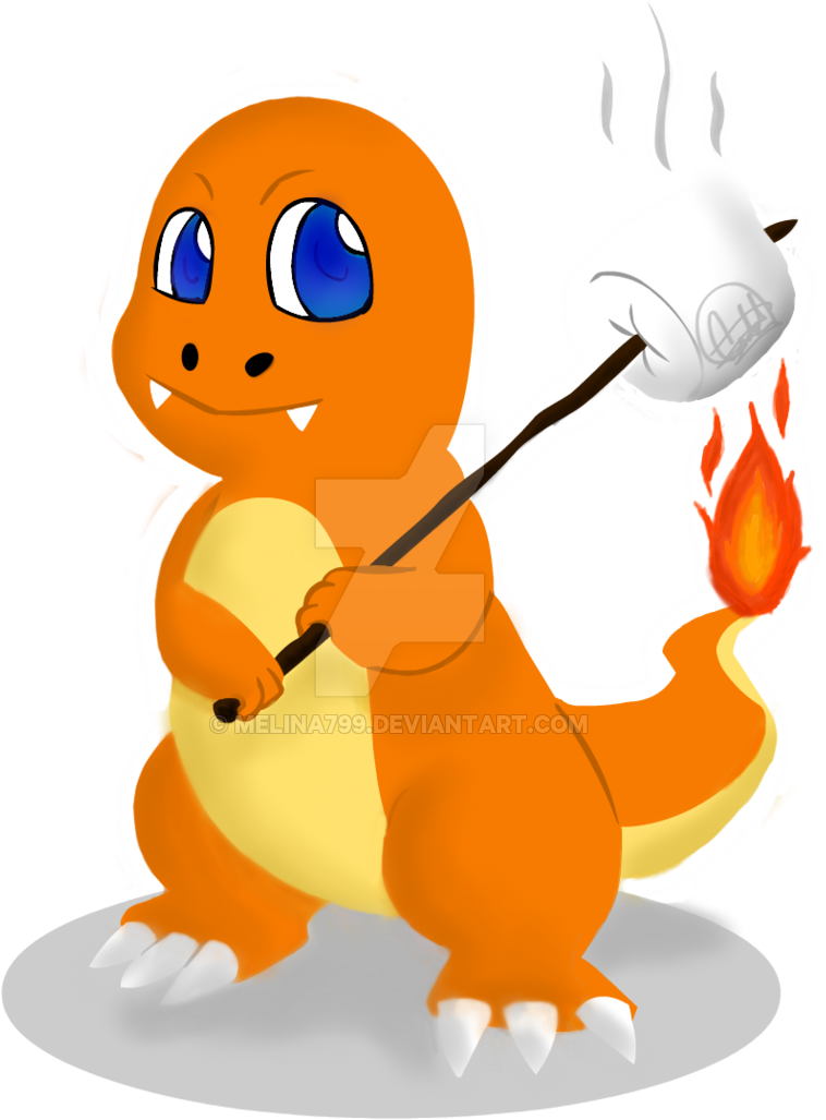 I Want A Marshmallow By Melina799 - Cartoon (800x1026)