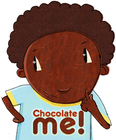 Chocolate Me Too - Cartoon (455x550)