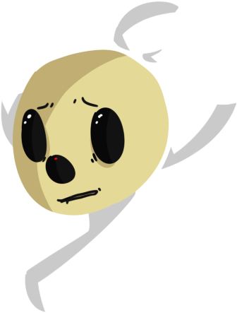 Hc By Im A Marshmallow - Cartoon (376x469)