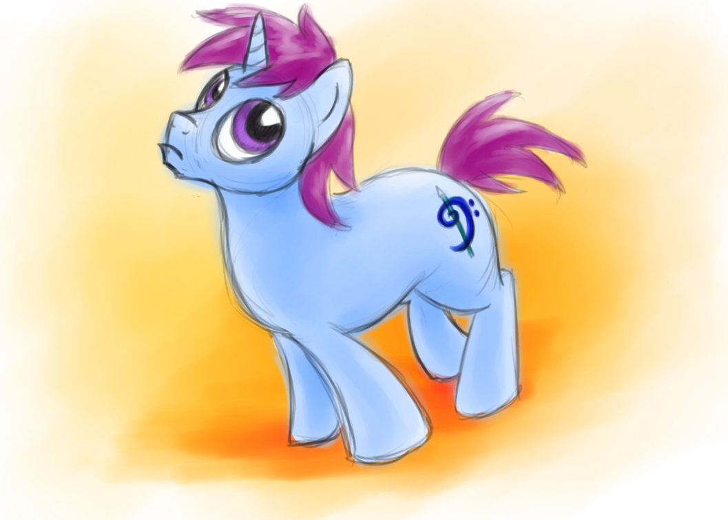 Marshmallow Oc Concept Sketch By Verulence - Cartoon (1057x755)