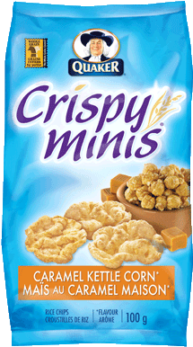 Quaker - Quaker Crispy Mini Caramel (535x385)