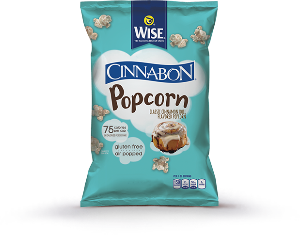 Wise Hot Cheese Popcorn Where To Buy Images - Wise Cinnabon Popcorn 1 Oz Bags - Pack (619x485)