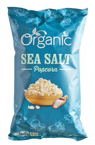 Organic Popcorn, Sea Salt - Sea Salt (500x500)